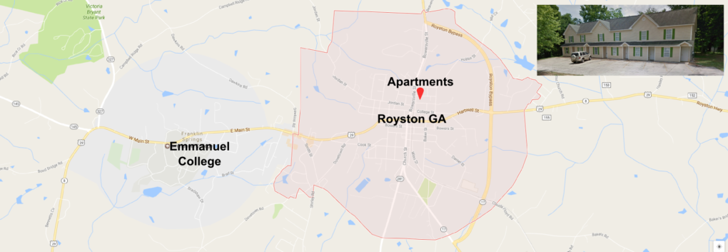 Apartment Hunting in Beautiful Royston Georgia